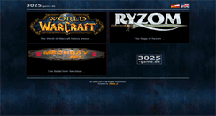 Desktop Screenshot of 3025-game.de